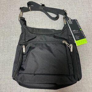Travelon Anti Theft Classic Messenger Bag NEW